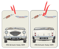 Austin Healey 100M 1955-56 Air Freshener